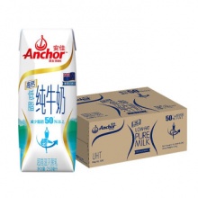 安佳 高钙低脂牛奶250ml*24 