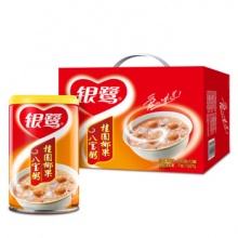银鹭 八宝粥 桂圆椰果八宝粥 280g*12罐 