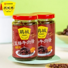 鹃城牌 泡椒味牛肉酱200g*2瓶