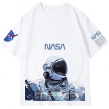 NASA联名款情侣纯棉短袖