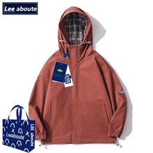 Lee aboute联名款情侣棒球服