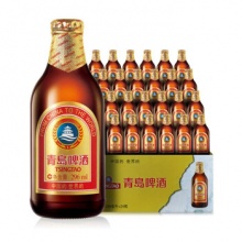 青岛啤酒 小棕金 11度296ml*24瓶