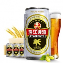 珠江啤酒 12度经典老珠江330ml*12罐