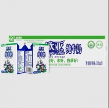 欧亚 高原全脂纯牛奶200g*20盒
