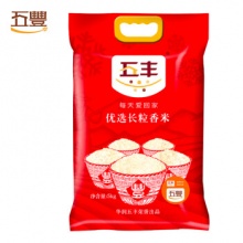 五丰 东北大米 优选长粒香米 5kg