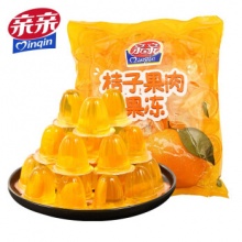 亲亲 桔子果肉果冻 450g*3袋 