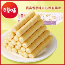 百草味 香芋注心蛋卷375g*2盒