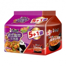 康师傅 方便面6连包
