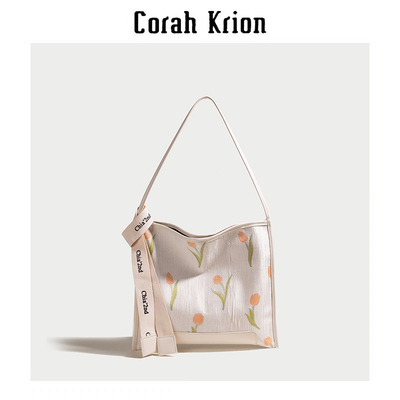 CorahKrion 郁金香大容量托特包