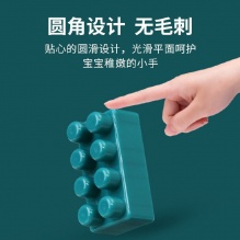 开益 摩天轮积木乐园（含收纳盒+底板+360颗粒）