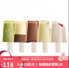 钟薛高 雪糕冰淇淋 10片装