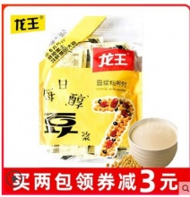 【15.8】龙王食品 原味豆浆粉 30g*14袋
