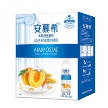 伊利 安慕希 黄桃燕麦酸奶牛奶200g*10瓶