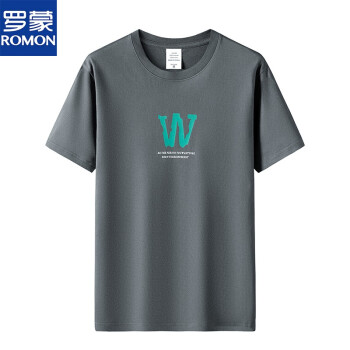 罗蒙 男纯棉短袖