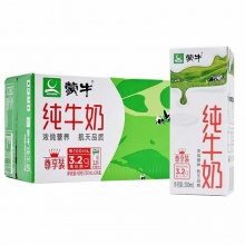 蒙牛纯牛奶无菌砖 200ml*24盒