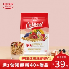 欧扎克 50%水果坚果麦片700g