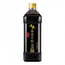 千禾 春曲原酿 零添加生抽 1L
