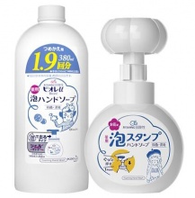  花王 儿童洗手液 无香型 380ml+小花朵空瓶