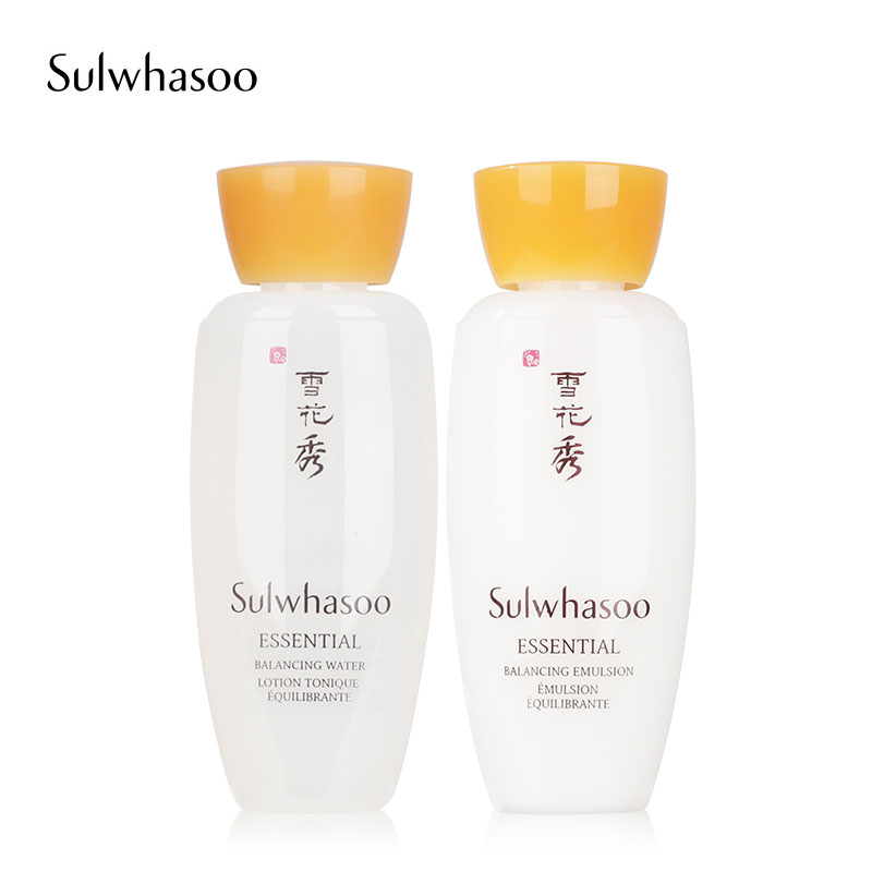 雪花秀滋盈肌本水乳护肤品中小样2件套装