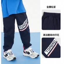  探路者 中大童休闲弹力长款