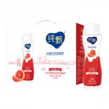 蒙牛 纯甄 高端轻酪乳风味酸奶 红西柚口味 230g×10 