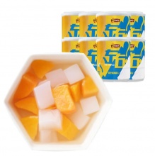 林家铺子 黄桃椰果水果罐头200g*8罐