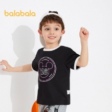 巴拉巴拉 男童短袖T恤