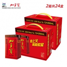 加多宝 凉茶 植物饮料 250ml*12盒*2提