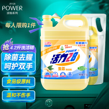 活力28 洗洁精 瓶装1.1kg+ 袋装1kg