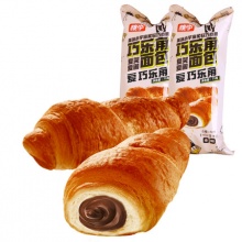 桃李 巧克力味夹心巧乐角面包 450g*2