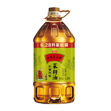 金龙鱼 巴蜀风味 菜籽油 6.28L