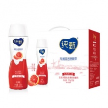 蒙牛 纯甄 高端轻酪乳风味酸奶 红西柚口味 230g*10 