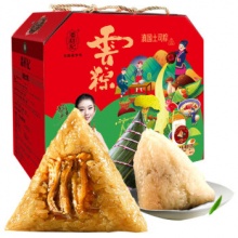 潘祥记 4味10枚粽子礼盒1000g