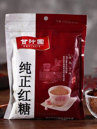 甘汁园 纯正红糖粉350g*3袋