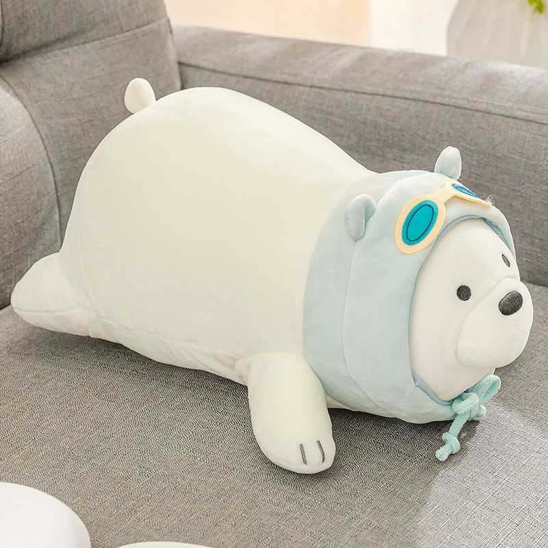 MINISO 名创优品 裸熊趣味趴姿公仔