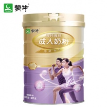 蒙牛 铂金装高钙高铁 成人奶粉 800g