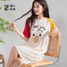 顶瓜瓜 慵懒风可爱夏季睡裙
