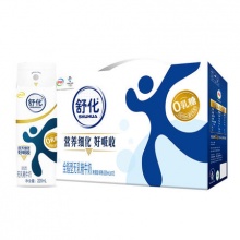 伊利 舒化无乳糖全脂牛奶220ml*12盒