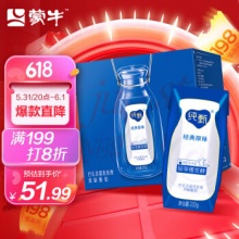 蒙牛 纯甄常温风味酸奶200g*24盒
