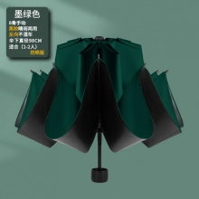 宝迪妮 黑胶晴雨两用伞
