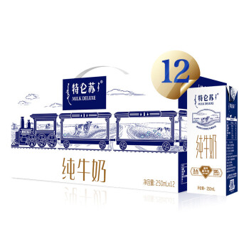 蒙牛 特仑苏 纯牛奶 250mL*12盒