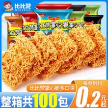 比比赞掌心脆干脆面20包