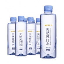 依能 天然苏打水 420ml*6瓶