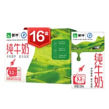 蒙牛 纯牛奶 250ml*16 