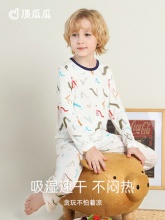 顶瓜瓜 夏季薄款家居服套装 