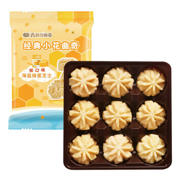 AKOKO 经典小花海曲奇饼干68g