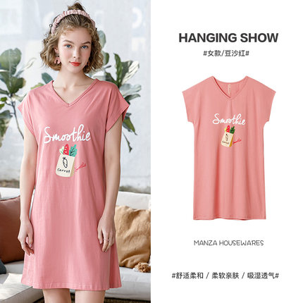 manza/玛伦萨 纯棉睡裙