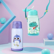 乐扣乐扣 儿童吸管保温杯 550ml