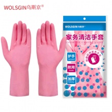 乌斯京 家务橡胶手套1双
