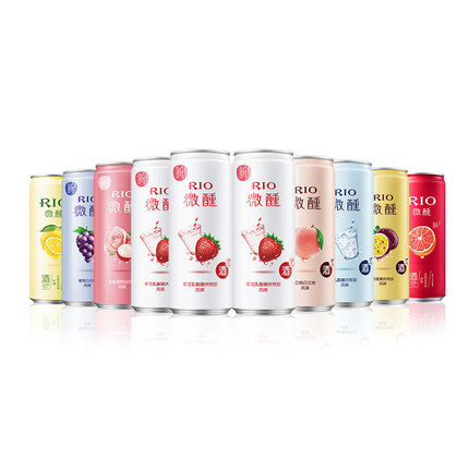 RIO 锐澳 微醺系列 330ml*10罐 多口味组合